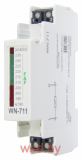 Указатель напряжения WN-711 однофазный, 190-240в, светодиодная шкала, 1 модуль, монтаж на DIN-рейке 190-240В AC IP20